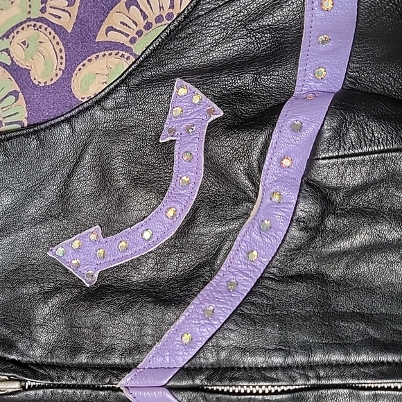 Girls Leather Vest - Picture 4 of 9